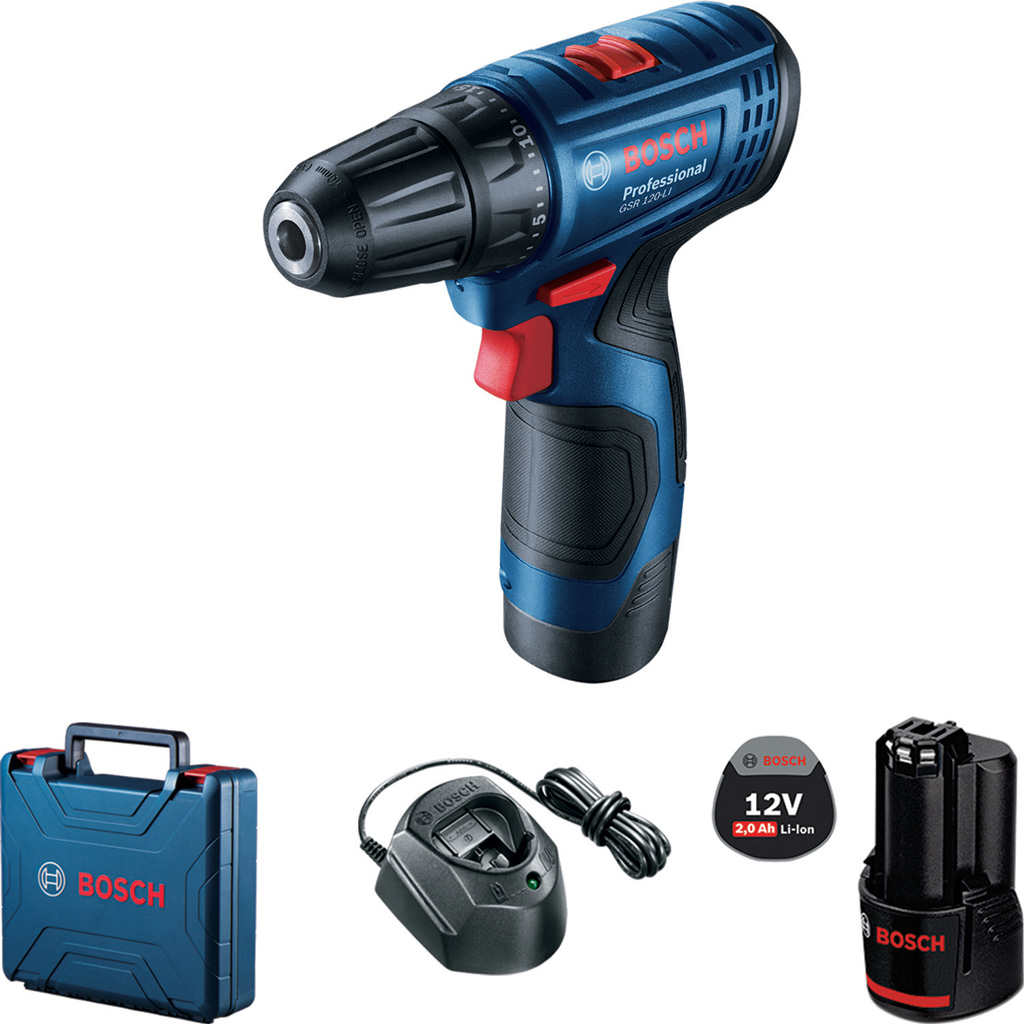 Bộ máy khoan vít pin Bosch GSR 120